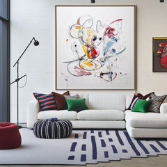 Whimsy Loop – Abstract Mouse Character Graffiti