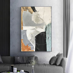 Benedictine – Original Textured Abstract Painting for Contemporary Home Decor