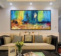 Bethlehem – Textured Landscape Oil Painting
