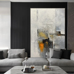 Blazing Fire – Textured Abstract Wall Art