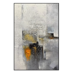 Blazing Fire – Textured Abstract Wall Art