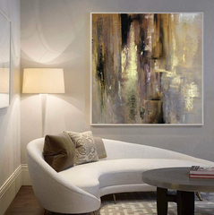 Bronze Plated – Textured Abstract Wall Art