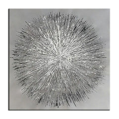 Dandelion – Textured Abstract Wall Art