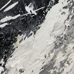 Ethereal Dance – Original Minimalist Abstract Oil Painting for living room