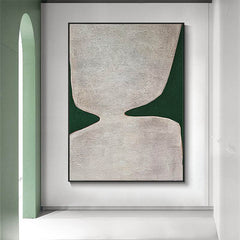 Hourglass – Wabi-Sabi Textured Wall Art