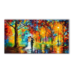 Just Married – Landscape Oil Painting
