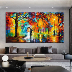 Just Married – Landscape Oil Painting