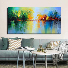 Lakeside – Landscape Oil Painting