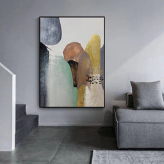 Microscopic Treasures – Textured Abstract Wall Art