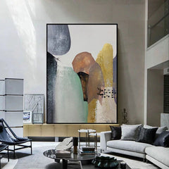 Microscopic Treasures – Textured Abstract Wall Art