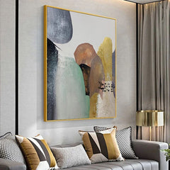 Microscopic Treasures – Textured Abstract Wall Art
