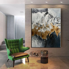 Mount Meru – Textured Abstract Wall Art