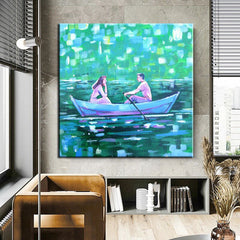 Only Eyes for You – Seascape Oil Painting