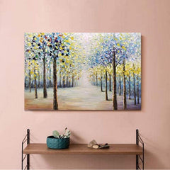 Path of the Blossoming Trees – Landscape Oil Painting