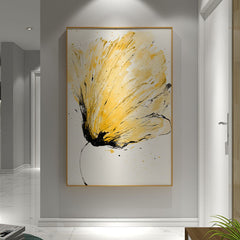 Pollen – Textured Floral Oil Painting