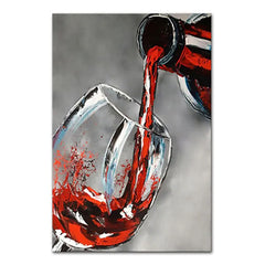 Pouring Wine – Abstract Wall Art