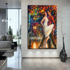 Roaring Romance – Figurative Oil Painting