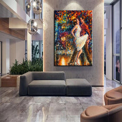 Roaring Romance – Figurative Oil Painting