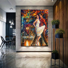 Roaring Romance – Figurative Oil Painting