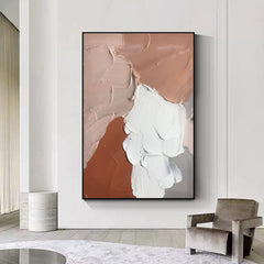 Sandy – Textured Abstract Wall Art