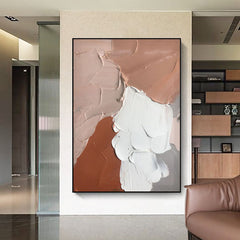 Sandy – Textured Abstract Wall Art