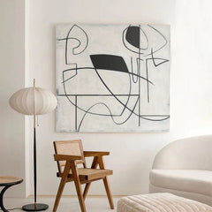 Social Gatherings – Wabi-Sabi Textured Wall Art