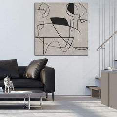 Social Gatherings – Wabi-Sabi Textured Wall Art