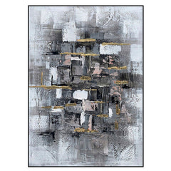 Systematically – Textured Abstract Wall Art