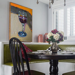 The Abstract Wine Glass – Abstract Wall Art