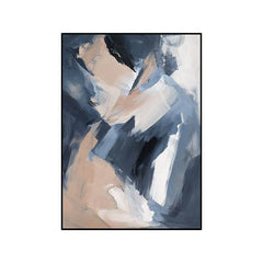 The Embrace – Textured Abstract Wall Art