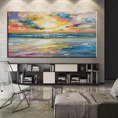 The Majestic Ocean – Seascape Oil Painting