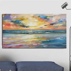 The Majestic Ocean – Seascape Oil Painting