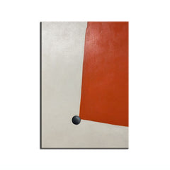 The Red Square – Abstract Wall Art