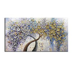 The Sentient Trees – Textured Floral Oil Painting