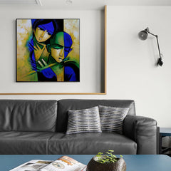 The Whispering Flute – Figurative Oil Painting