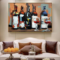 The Wine Collection – Landscape Oil Painting