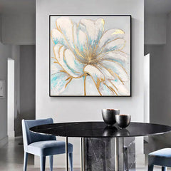 Treasure of Gold – Floral Oil Painting