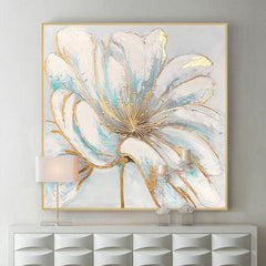 Treasure of Gold – Floral Oil Painting