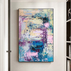 Violet Dreams – Abstract Wall Art