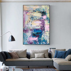 Violet Dreams – Abstract Wall Art