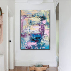 Violet Dreams – Abstract Wall Art