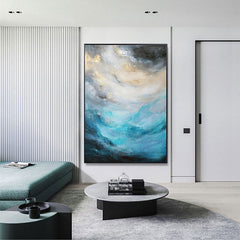 Arctic – Textured Seascape Oil Painting