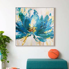 Bloom – Textured Floral Oil Painting