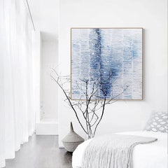 Blue Breath – Abstract Wall Art