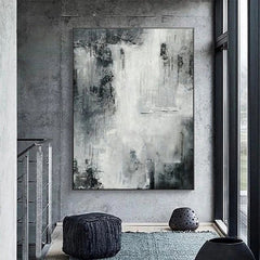 Blurred Memory – Textured Abstract Wall Art