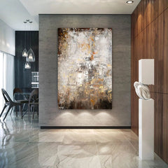 Bronze Age – Textured Abstract Wall Art