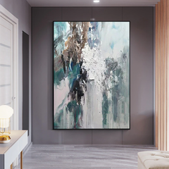Clouds – Textured Abstract Wall Art