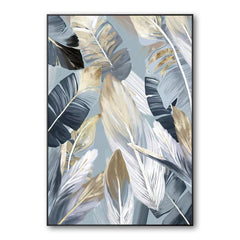 Curtain of Feathers – Textured Abstract Wall Art