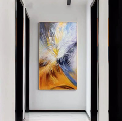 Desert – Textured Landscape Oil Painting