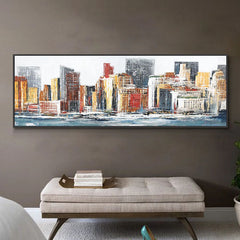 Downtown – Landscape Oil Painting